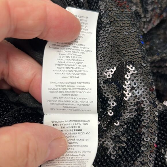 Michael Kors Sequined A-line midi Skirt, Style # MH370AOBS6 NWT size small - Picture 13 of 14